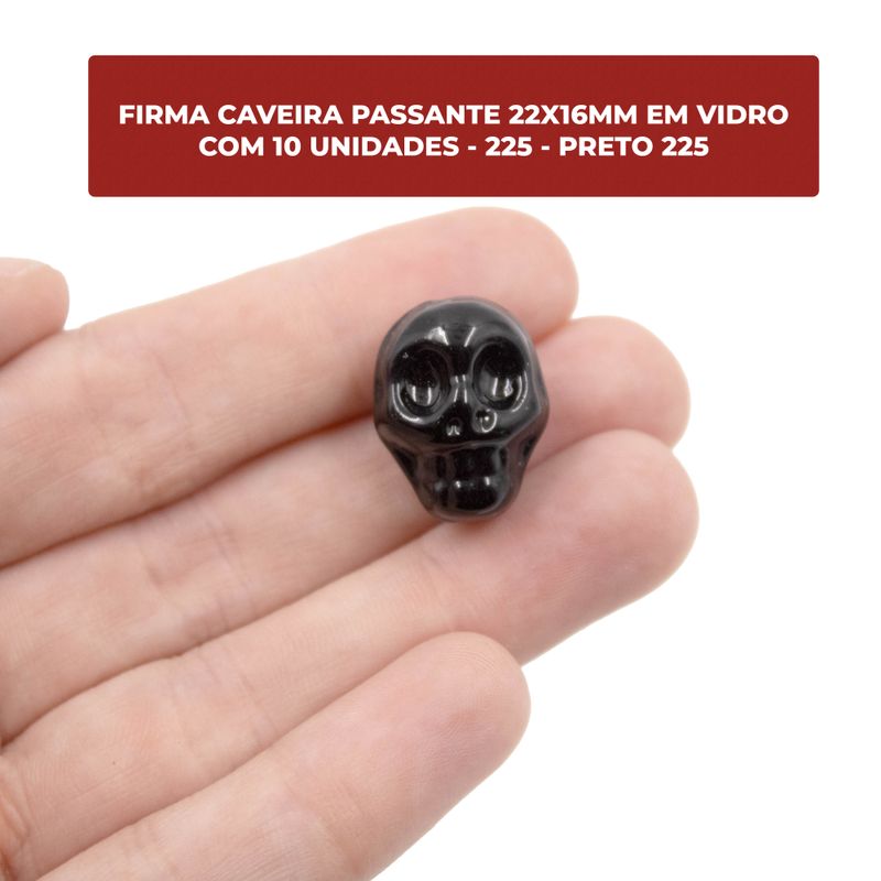 FIRMA-CAVEIRA-PASSANTE-22X16MM-EM-VIDRO-COM-10-UNIDADES---225---PRETO-225