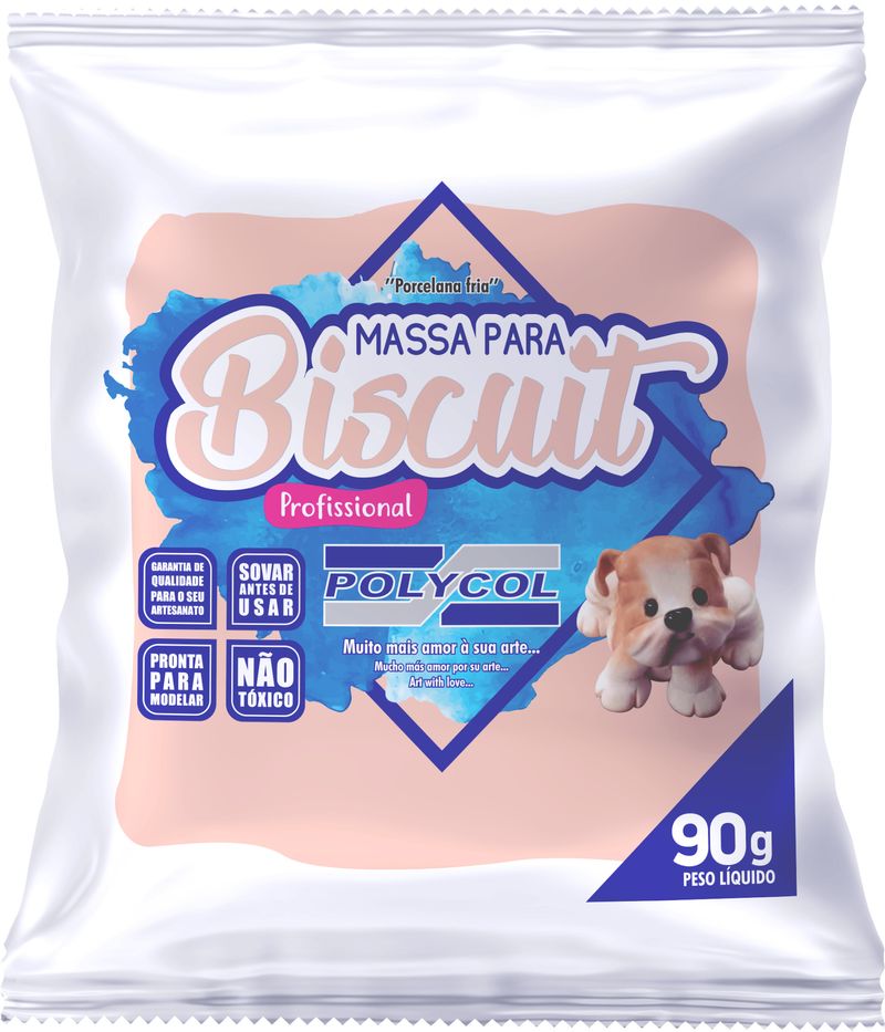 MASSA-PARA-BISCUIT-POLYCOL-COM-90G---222O---MARROM-URSINHO