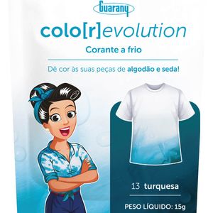 CORANTE PARA ALGODÃO COLOREVOLUTION 15G GUARANY