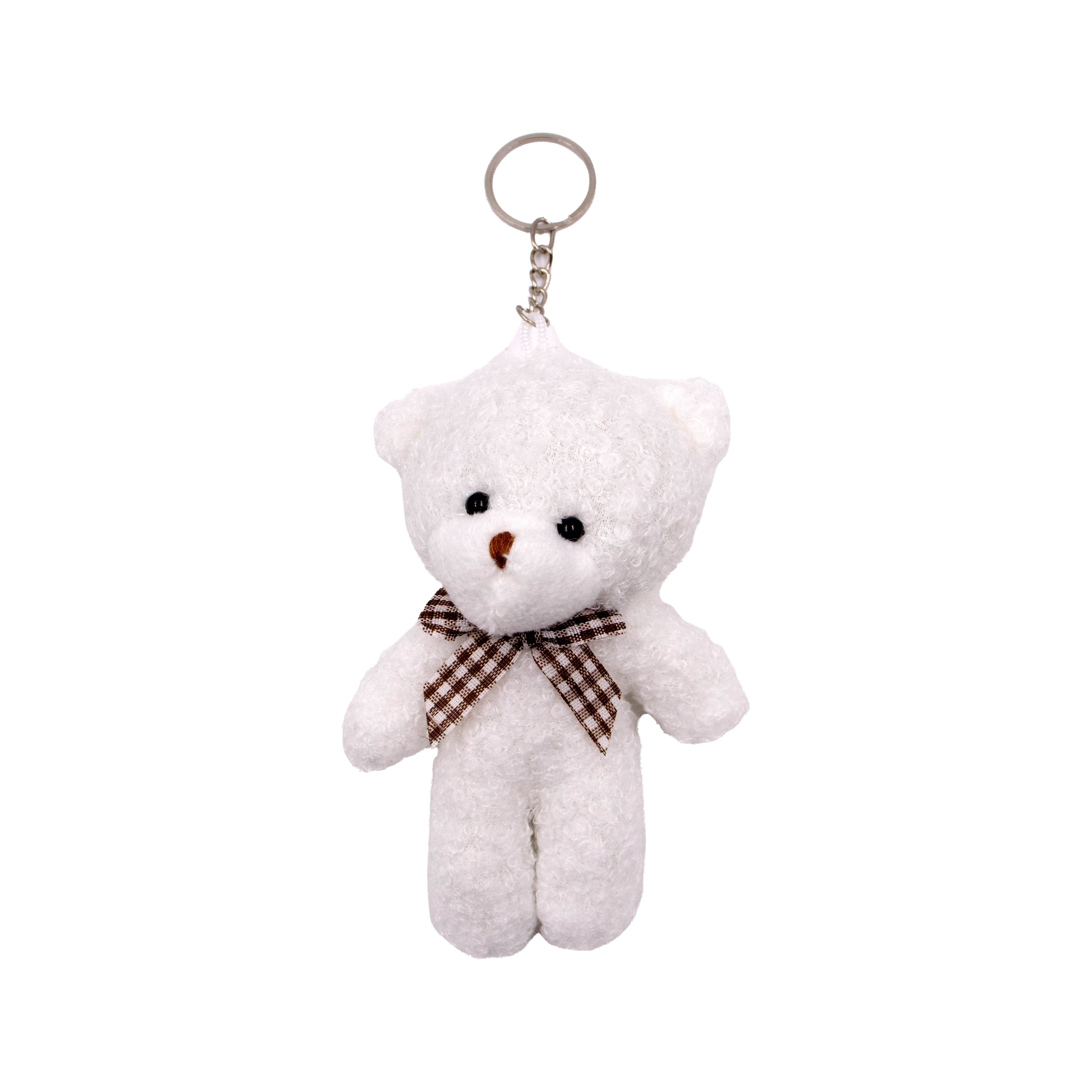 CHAVEIRO-URSO-DE-PELUCIA-FELPUDO-COM-LACO-11CM-COM-20-PECAS---209---BRANCO-209