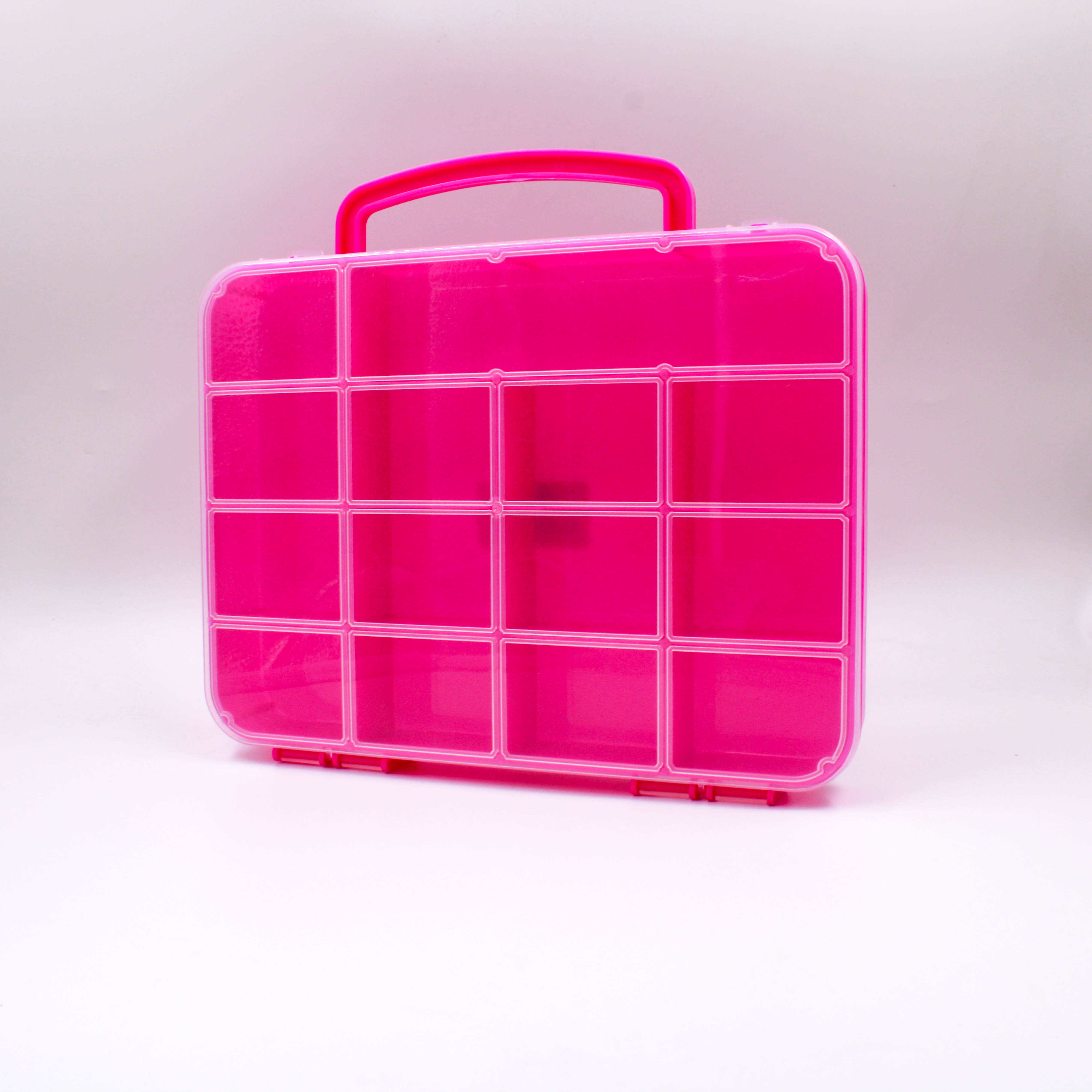 CAIXA-ORGANIZADORA-MALETA-18X25CM-COM-14-DIVISORIAS---213---ROSA-Z13