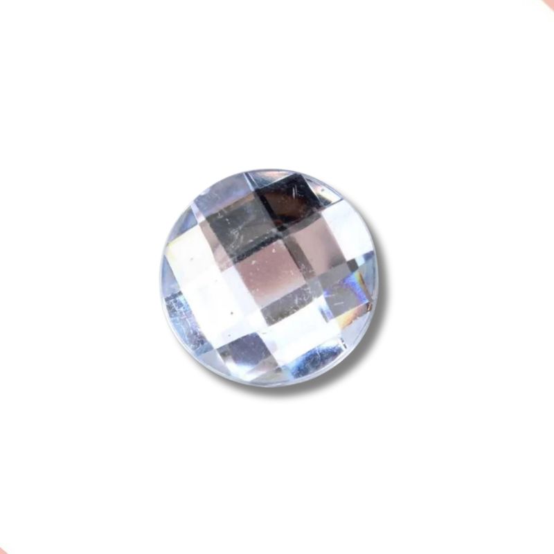 CHATON-PARA-COLAGEM-REDONDO-SEXTAVADO-14MM-EM-ACRILICO-COM-250GR-Q002---TRANSPARENTE