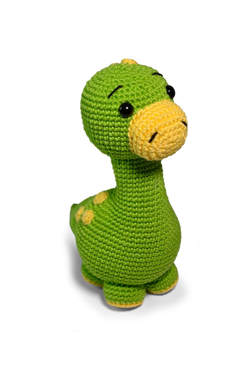 KIT-AMIGURUMI-CIRCULO-COLECAO-DINOS---COR-1---BABY-BRONTOSSAURO