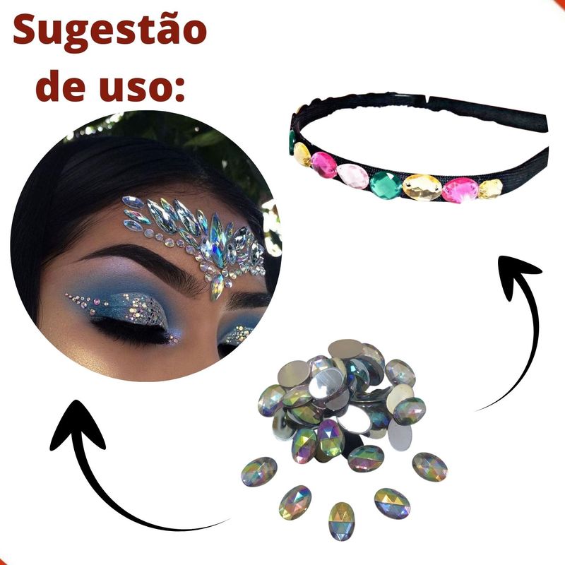 CHATON-PARA-COLAGEM-OVAL-SEXTAVADO-13X18MM-EM-ACRILICO-COM-250GR-079---CRISTAL-AB-079