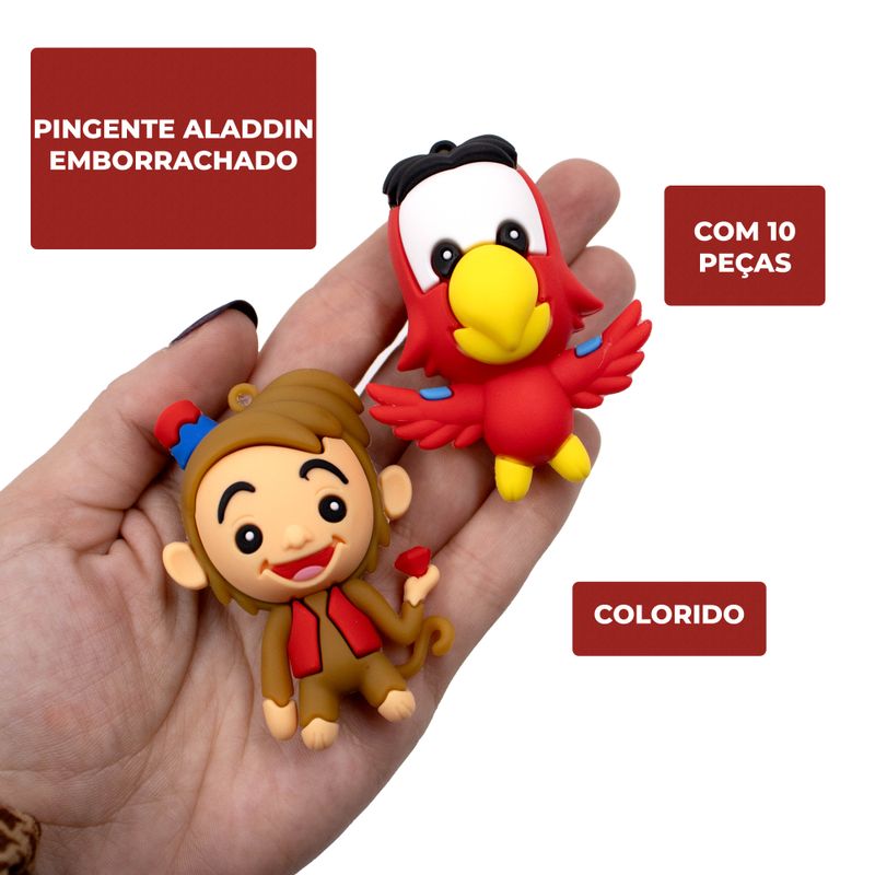 PINGENTE-ALADDIN-EMBORRACHADO-COM-10-PECAS---103---COLORIDO