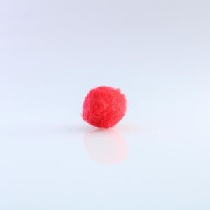 POMPOM DE BOLINHA 15MM EM POLIESTER COM 100 PEÇAS