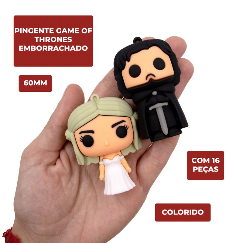 PINGENTE-GAME-OF-THRONES-60MM-EMBORRACHADO-COM-16-PECAS---103---COLORIDO