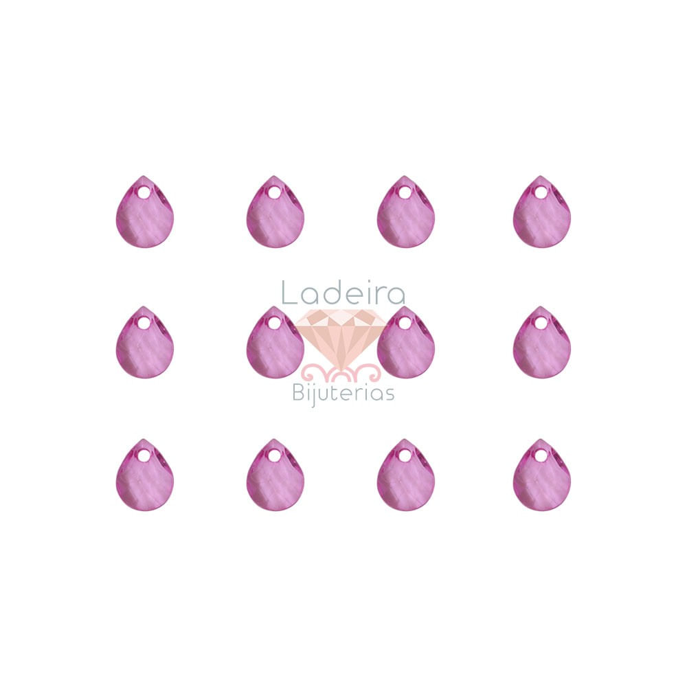 PINGENTE-GOTA-SEXTAVADA-08X10MM-EM-ACRILICO-COM-500G---007---ROSA-PINK