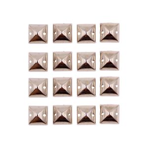 Chaton De Costura Quadrado 10X10mm Em Abs Com 250G