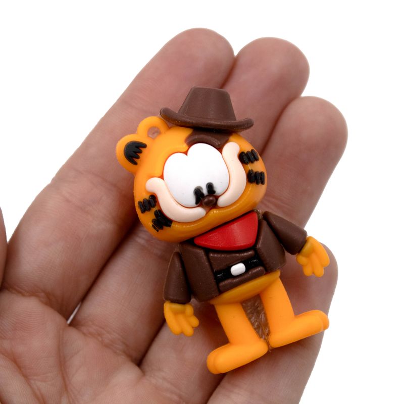 PINGENTES-GARFIELD-50MM-EMBORRACHADO-COM-12-PECAS---103---COLORIDO