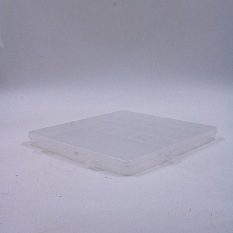 CAIXA-ORGANIZADORA-19X20CM-EM-PLASTICO-COM-26-DIVISORIAS-UNIDADE---CRISTAL-TRANSPARENTE