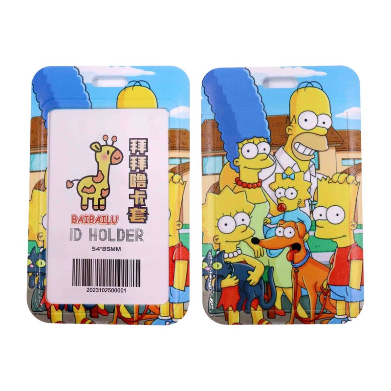 PORTA-CRACHA-E-CARTAO-OS-SIMPSONS-EM-PLASTICO-UNIDADE---103---COLORIDO