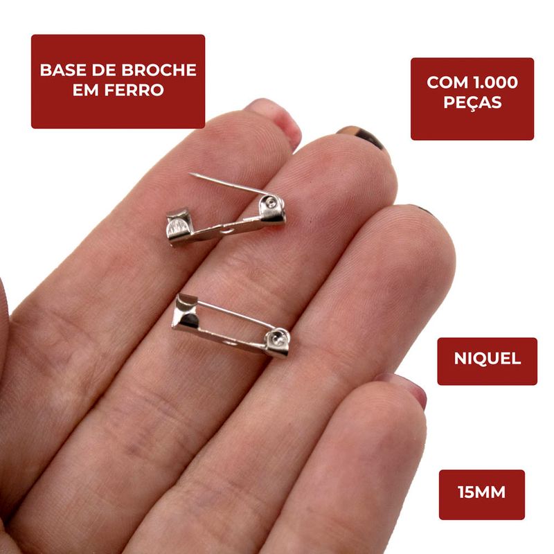 BASE-DE-BROCHE-15MM-EM-FERRO-COM-1000-PECAS---NIQUEL