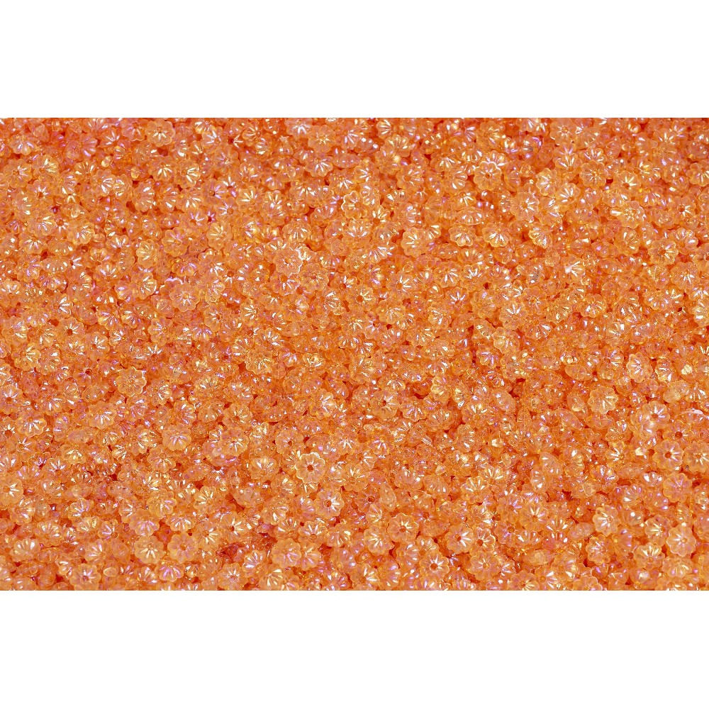PITANGA IRISADA 3X6MM EM ACRILICO COM 50GR