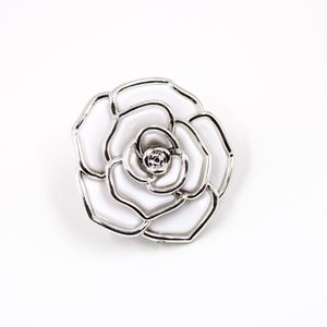 ROSA FLOR 14X51MM EM ACRILICO COM 10 PEÇAS