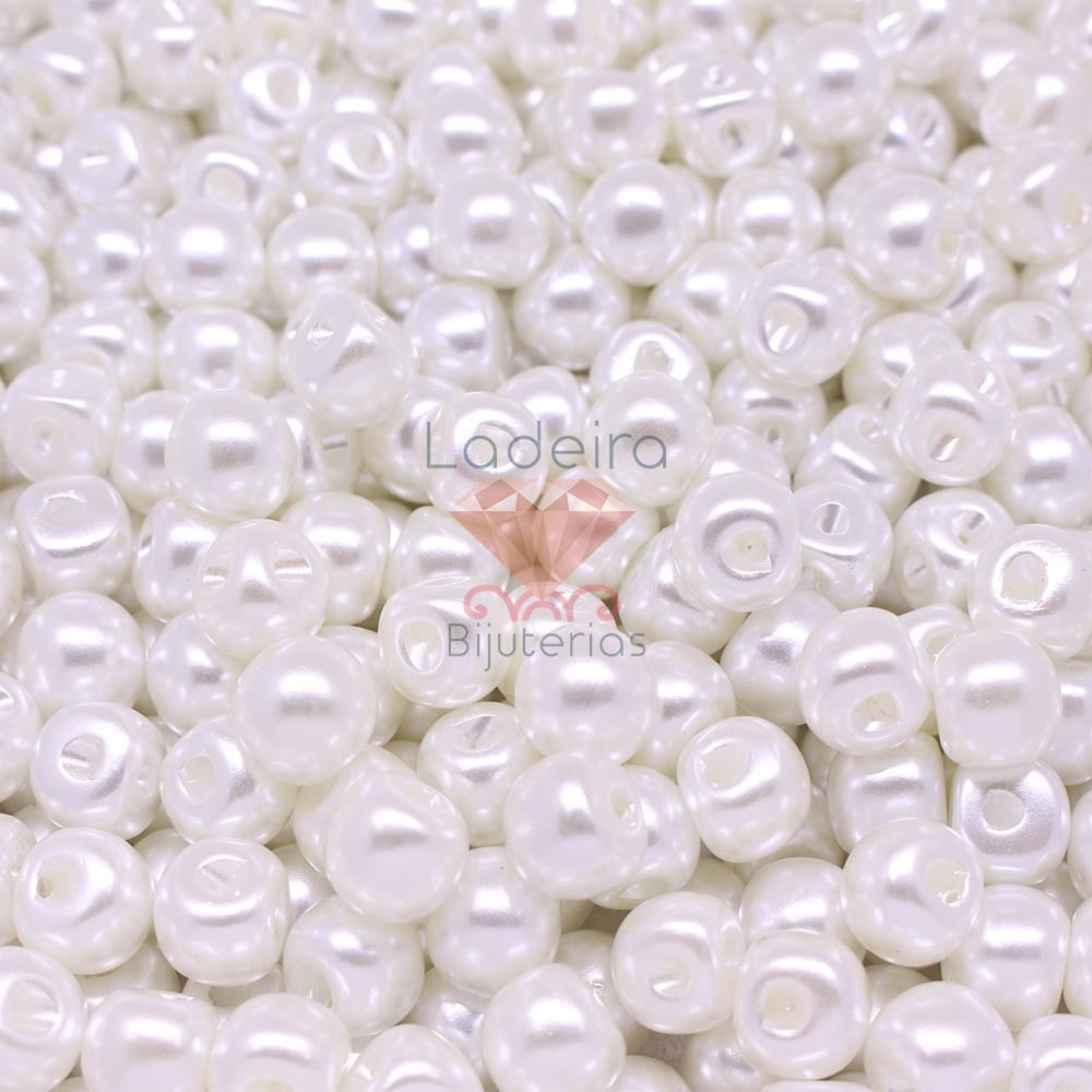 Botão Perolado 10Mm 25Gr