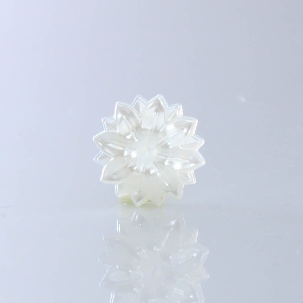 Flor Girasol Para Colagem Perolada 20Mm Em Abs Com 25Gr