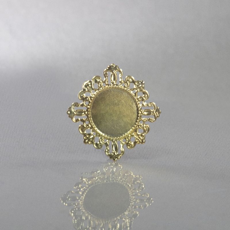 TAG-REDONDA-PARA-CHATON-12MM-EM-FERRO-COM-20-PECAS-DOURADO