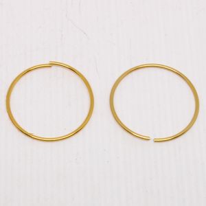 ARGOLA DE GUARDANAPO 18MM EM ALUMINIO COM  250GR