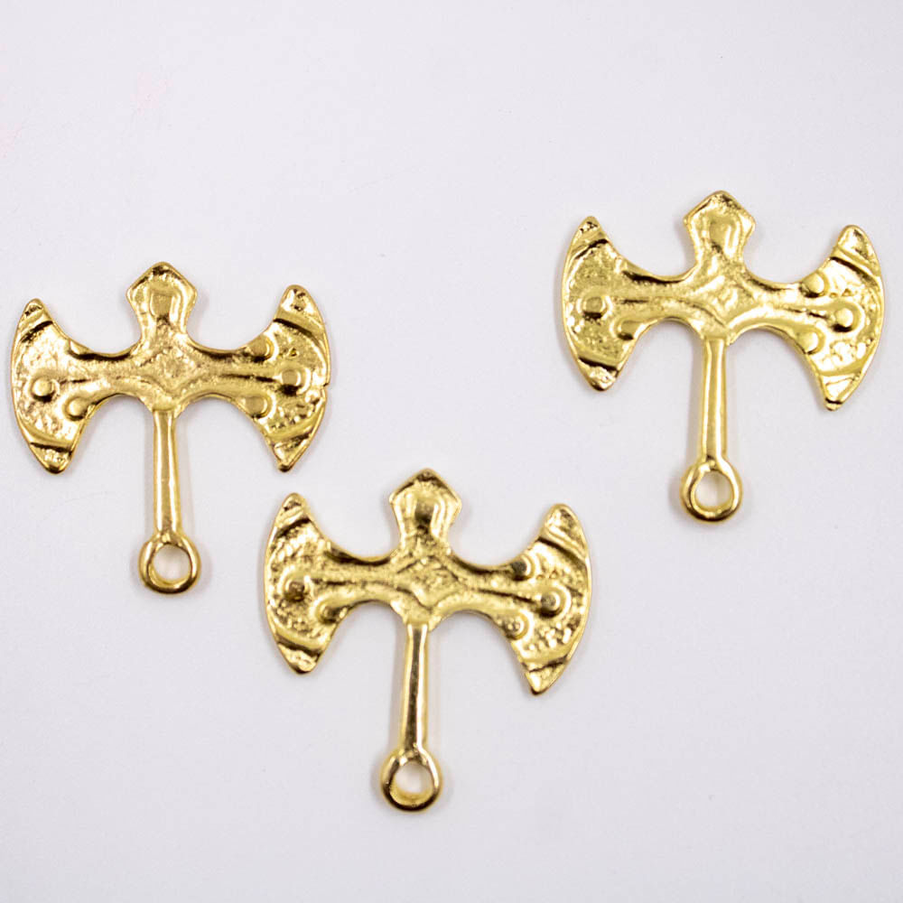 PINGENTE-MACHADO-DE-XANGO-30MM-EM-ZAMAC-COM-12-PECAS---DOURADO