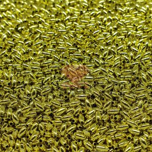 ARROZ LISO ALJOFRE PASSANTE 3X6MM EM PLASTICO COM 50GR