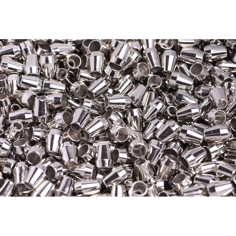 PONTEIRA CONE TRABALHADA EM ABS 13MM COM 100 PEÇAS