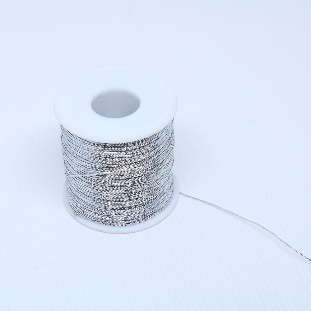 FIO METALIZADO 01MM EM PVC COM 01 METRO