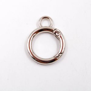 ARGOLA MOSQUETÃO ARTICULADA 23MM EM ZAMAC COM 02 PEÇAS