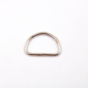MEIA ARGOLA 25MM EM FERRO COM 40 UNIDADES