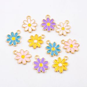 PINGENTE MARGARIDA RESINADO 20X16MM EM ZAMAC COM 02 PEÇAS
