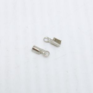 TERMINAL REDONDO MINI COM ARGOLA 1,5MM FERRO 100 PCS