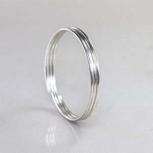 ARGOLA DE GUARDANAPO VOLTA TRIPLA 43MM EM FERRO COM 5 PEÇAS