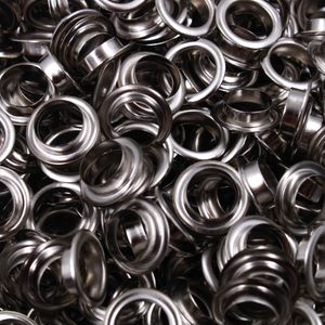 ILHÓS CABEÇA CHATA 10MM EM FERRO COM 100 UN