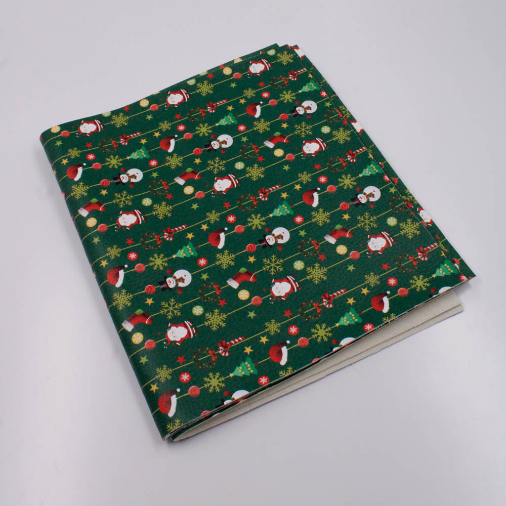 LONITA DOLARO ESTAMPADA NATALINA 24X40CM COM 6 UNIDADES