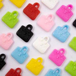 PINGENTE BOLSA  22MM EM RESINA COM 10 PEÇAS