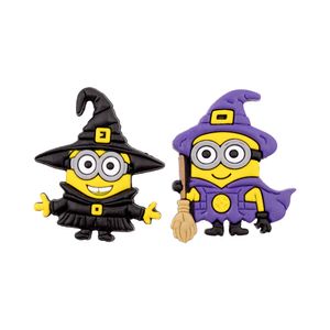 KIT APLIQUE MINIONS HALLOWEEN EMBORRACHADO COM 04 PEÇAS