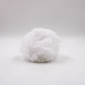 POMPOM DE BOLINHA 80MM EM POLIESTER COM 04 PEÇAS