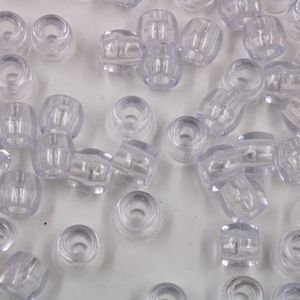 TERERE TRANSLÚCIDO PASSANTE 10MM EM PLASTICO COM 50GR