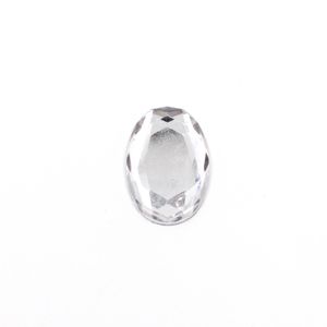 CHATON PARA COLAGEM OVAL ESPELHADO 58X69MM EM ACRILICO COM 03 PEÇAS