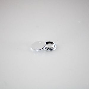 CHATON PARA COSTURA REDONDO 10MM EM ACRILICO COM 200 PEÇAS