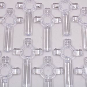 ENTREMEIO CRUZ PARA TERÇO 32X60MM EM PLÁSTICO COM 500GR