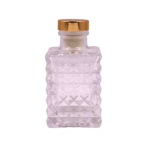 Vaso De Vidro Retangular Decorativo 100Ml