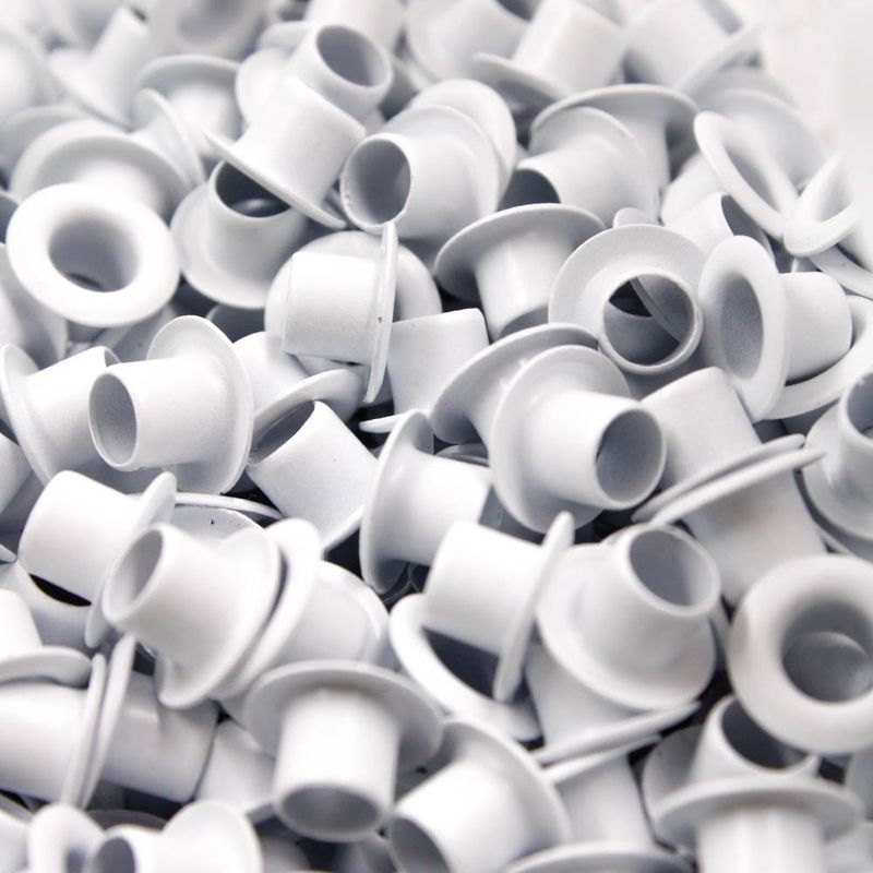 ILHOS-BAXMANN-51-EM-ALUMINIO-COM-100-PECAS---209---BRANCO-209