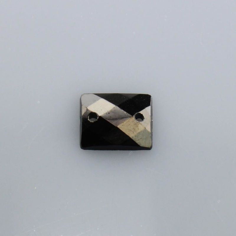 CHATON-PARA-COSTURA-RETANGULAR-8X10MM-EM-ACRILICO-200-PECAS---GRAFITE