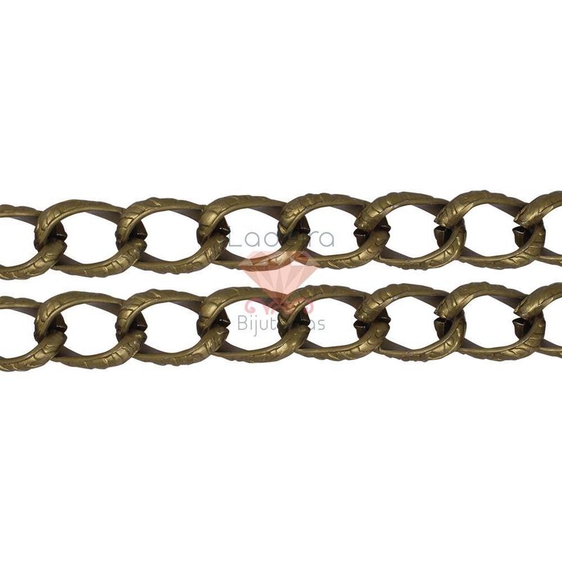 CORRENTE-ALUMINIO-CARTIER-TORIDO-20X13MM-10MTS-075---OURO-VELHO
