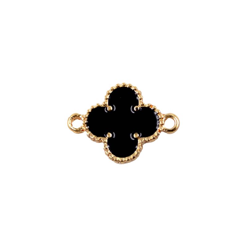PINGENTE-CATAFORETICO-TREVO-M-22MM-EM-ZAMAC-COM-10-PECAS---225---PRETO-225