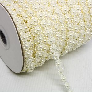 Aljofre Flor De Perola 10Mm Em Abs Com 01 Metro