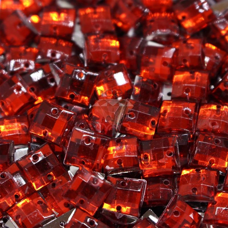 CHATON-PARA-COSTURA-QUADRADO-8X8MM-EM-ACRILICO-COM-500GR---026---VERMELHO-026