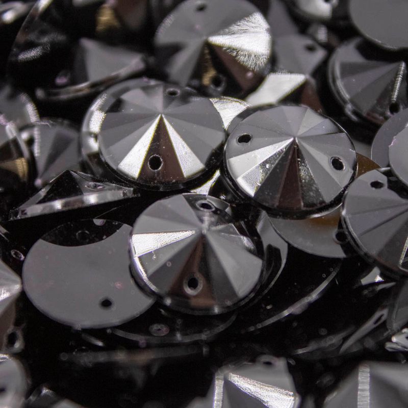 CHATON-PARA-COSTURA-REDONDO-SPIKE-14MM-EM-ACRILICO-COM-50GR---018---PRETO-018