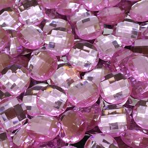 CHATON PARA COLAGEM REDONDO SEXTAVADO 16MM EM ACRILICO COM 25G